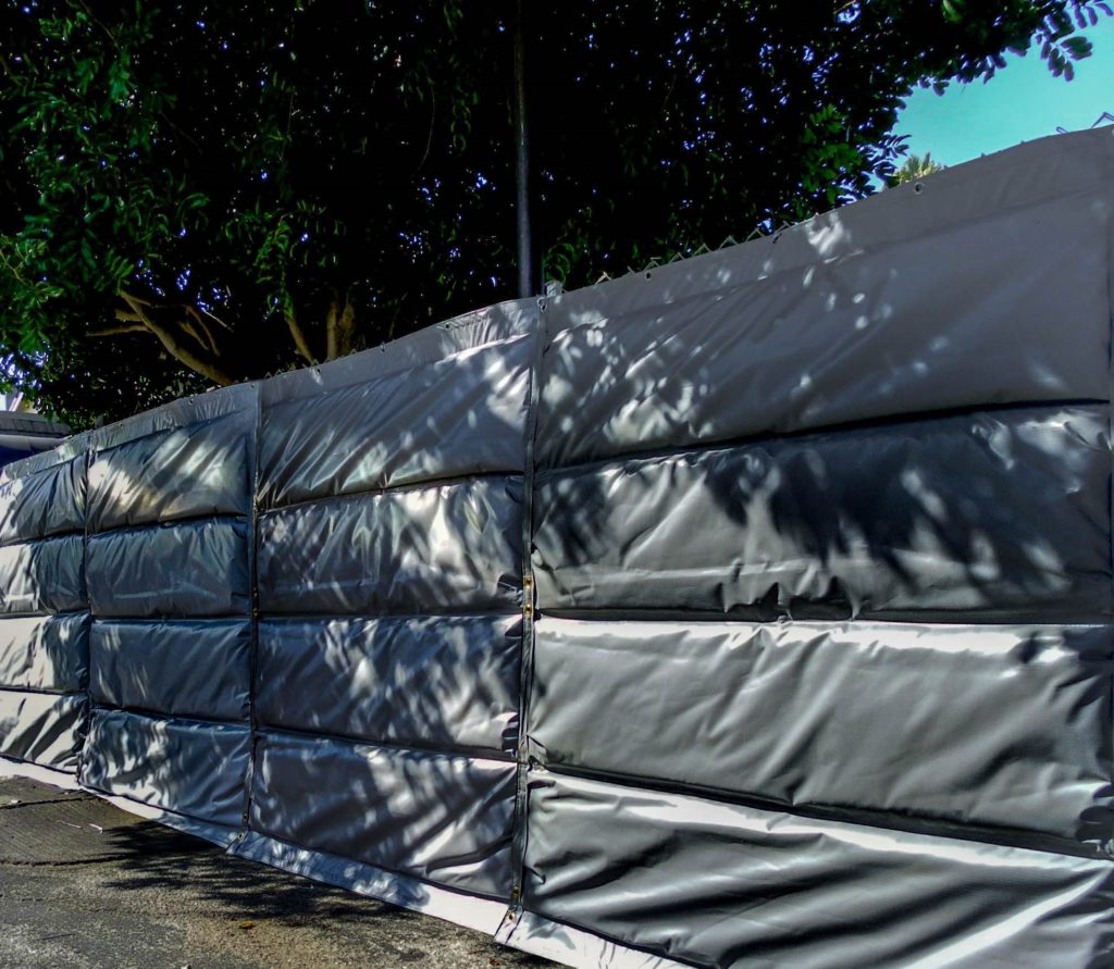 STC26 Echo Noise Control Temporary Sound Wall Noise Monitoring Services